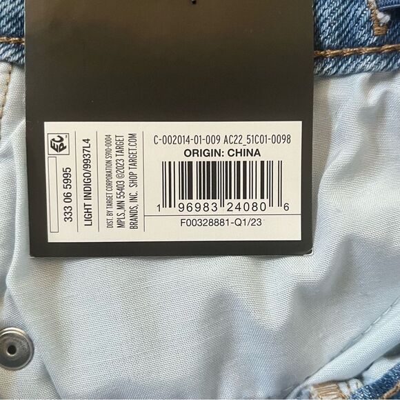 New With Tags Art Class Girls Distressed High Rise Mini Skirt Size L 10/12 - Picture 5 of 7